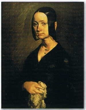 ジャン フランソワ ミレー ポーリーヌ オノの肖像
